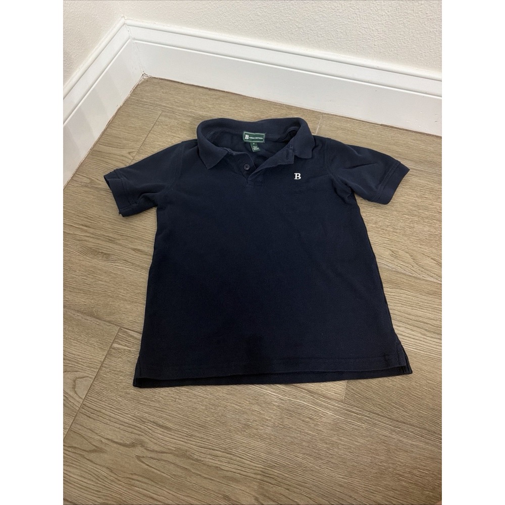 Boys Navy Brooks Brother's Polo Size 8y Great Condition